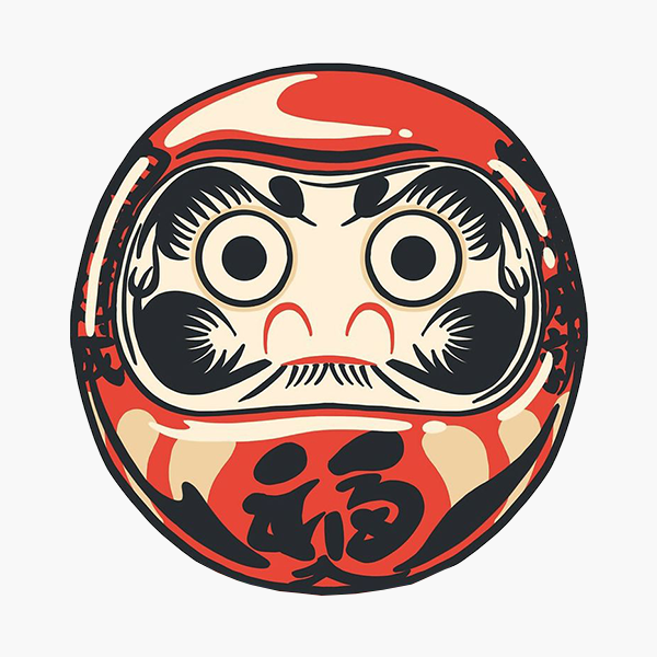 Daruma Dolls: idee per spillette e magneti personalizzati